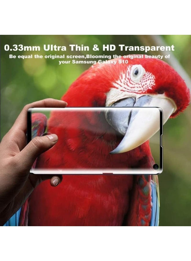 Muzz Fingerprint Unlocking Support, Glass Screen Protector for OPPO Reno 8T 5G, Full Glue Tempered Glass Film, 9H Hardness, HD, Anti-Scratch, Anti-Shatter, (OPPO Reno 8T 5G) - Image 2